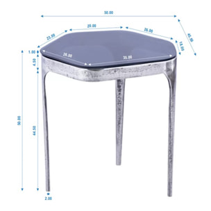 Tables d'appoint Mistral set de 2 Kare Design