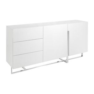 Mueble de TV de Angel Cerda de DM y acero 180x42x85cm