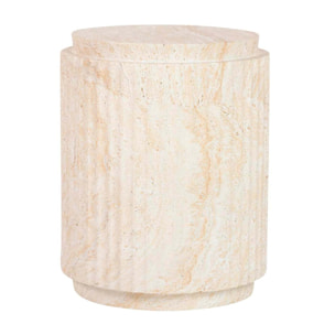 Mesa Auxiliar/taburete Marrón Sedit 36x36x45 Cm