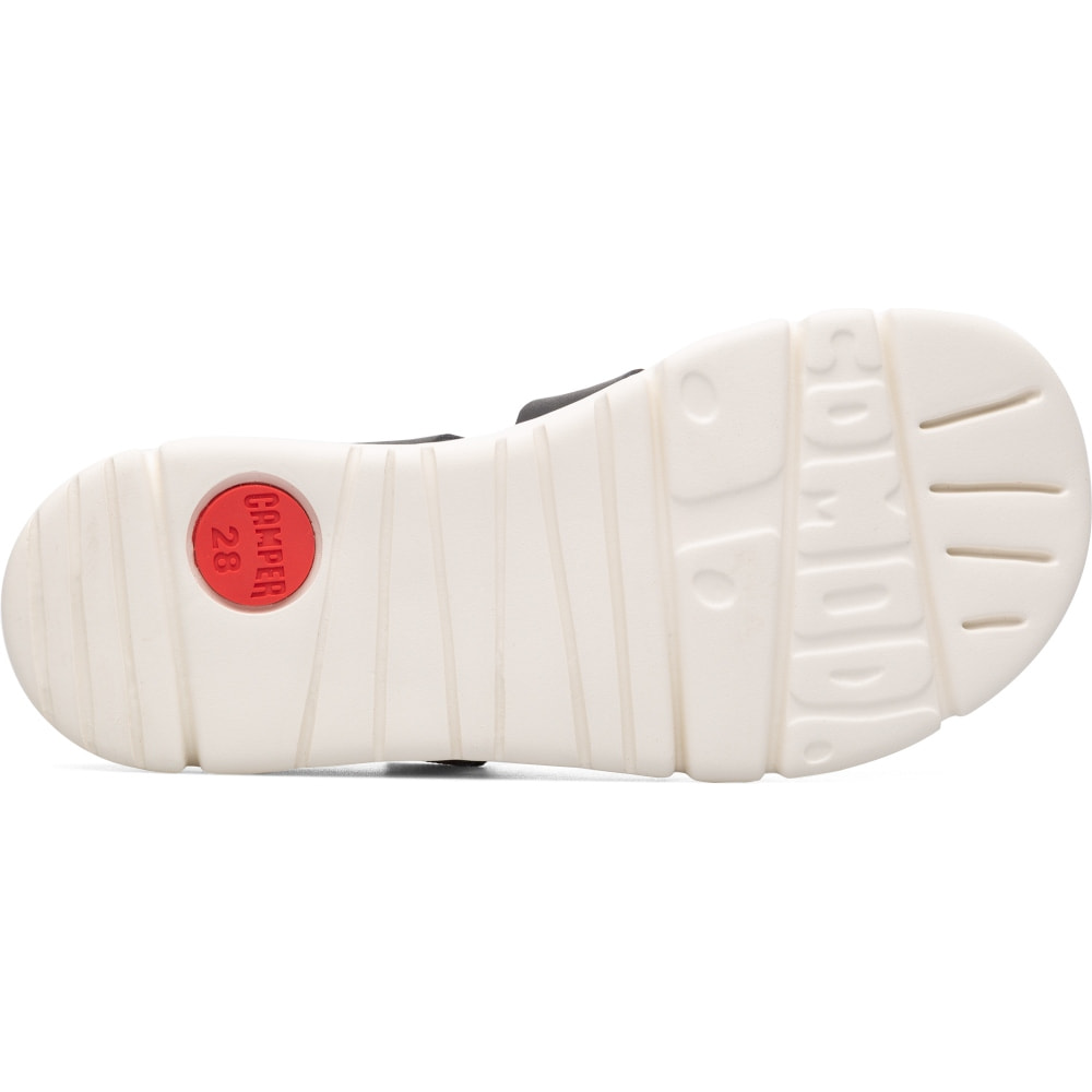 Camper Sandalias Niño Oruga Negro