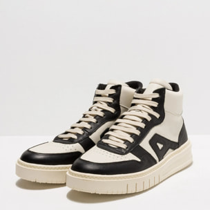 Zapatillas 1778 NAPPA BLACK-CREAM/BELLEVILLE color Black-cream