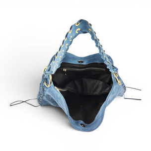 Borsa a Spalla Cheval Firenze Daisy Blu