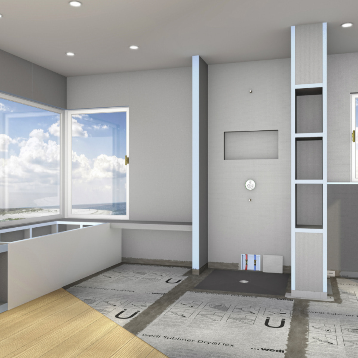 WEDI Natte d étanchéité subliner dry & flex