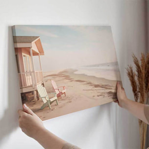 Tableau deco côte pacifique Toile imprimée