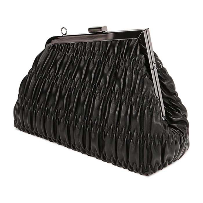 Clutch asimmetrica nera