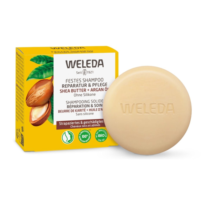 WELEDA - Shampooing solide Réparation et Soin - 50g