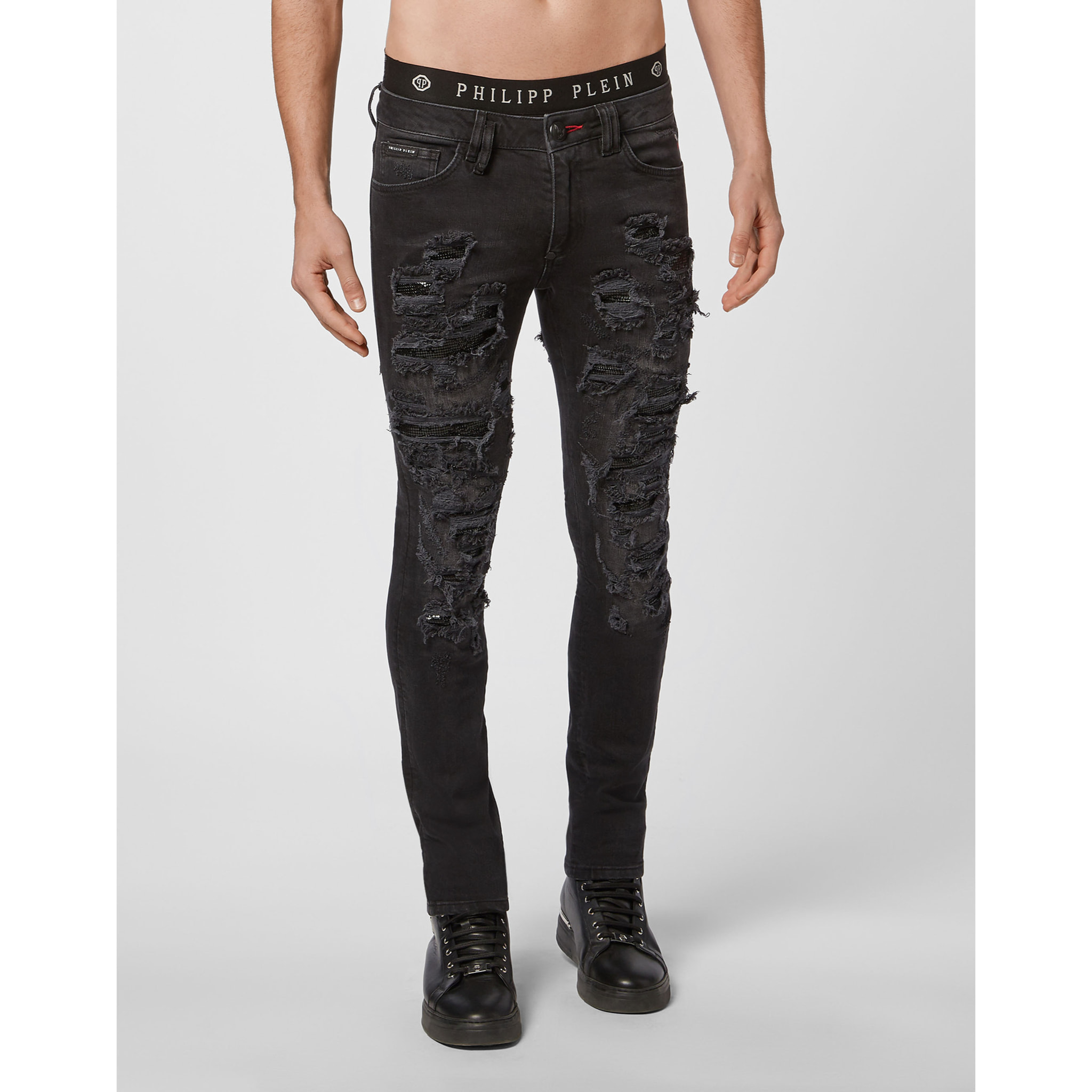 PHILIPP PLEIN Jeans taglio Slim