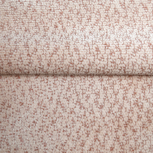 Rideau thermique et obscurcissant bouclette chinée - Rose
