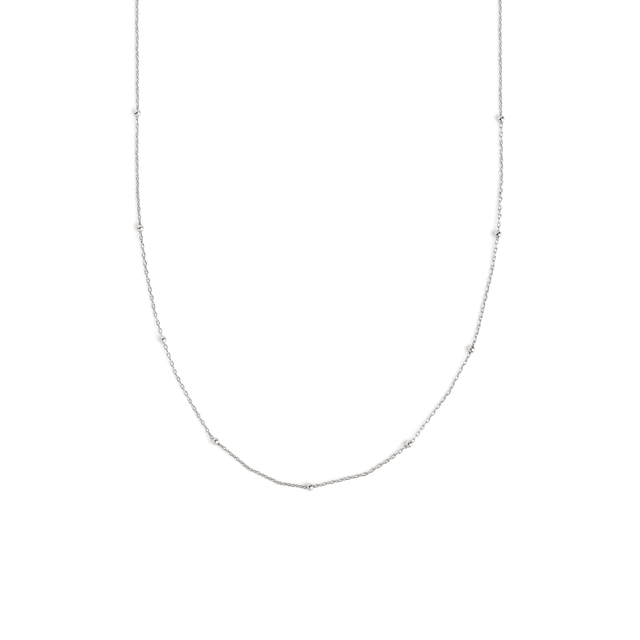 Collar Dots Plata