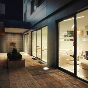 Forlight Incasso empotrable de suelo exterior con led blanco cálido 3000K en inoxidable