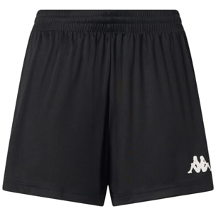 Kappa - Pantaloni Corti Donna Nero - Kappa4Handball Borda