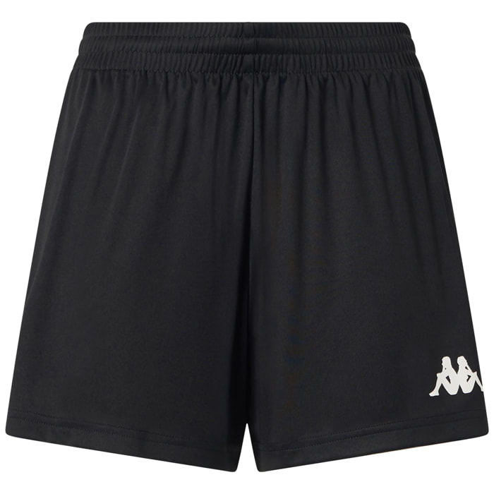 Kappa - Pantaloni Corti Donna Nero - Kappa4Handball Borda