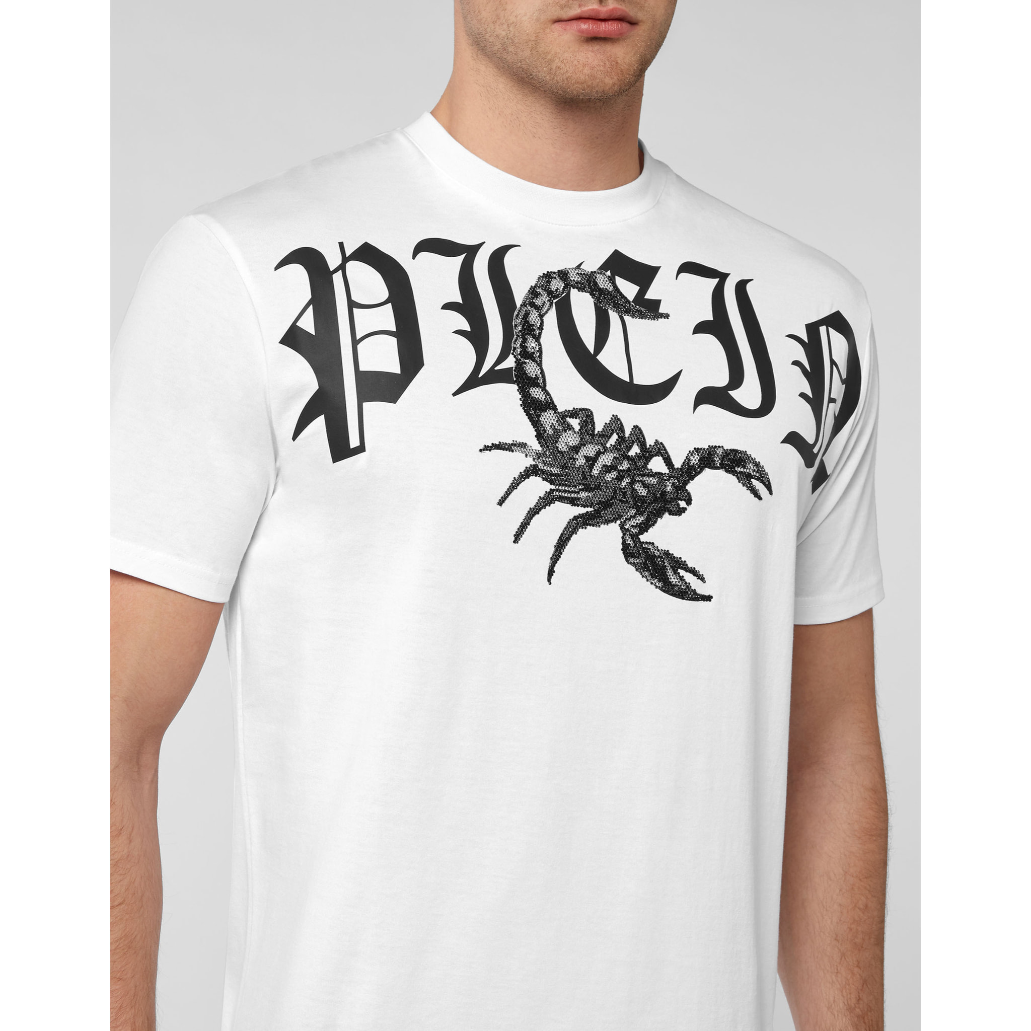 PHILIPP PLEIN T-Shirt Round Neck SCORPION