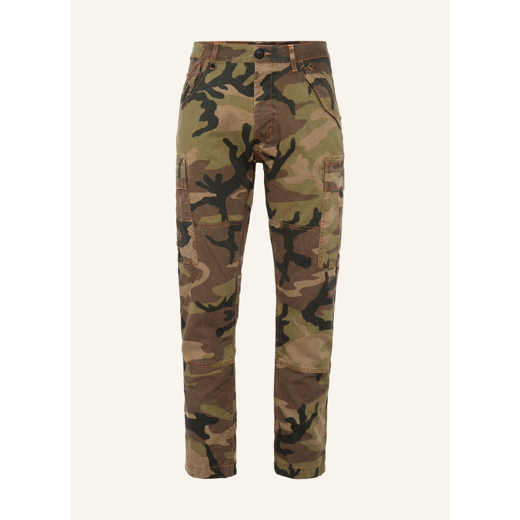 PHILIPP PLEIN Cargo Jeans Regular Fit CAMOUFLAGE