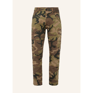 PHILIPP PLEIN Cargo Jeans Regular Fit CAMOUFLAGE