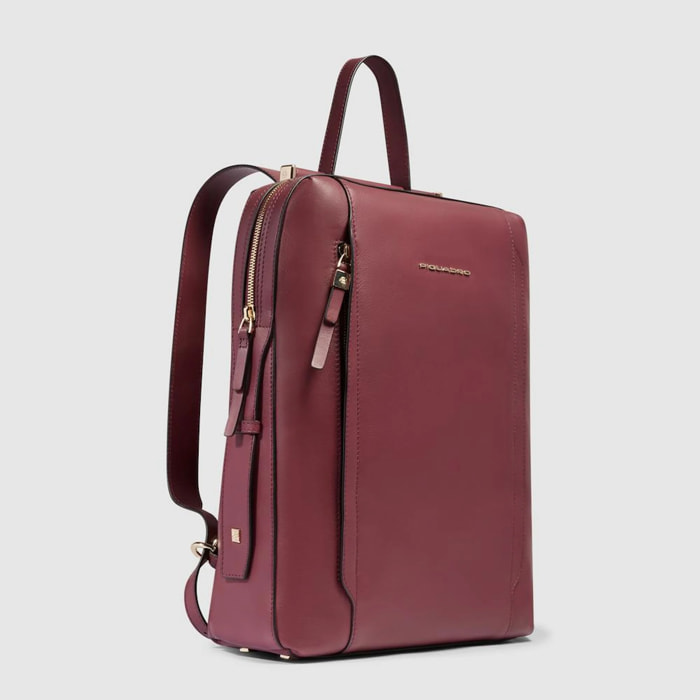 Piquadro Zaino porta pc e porta iPad® con protezioni antiurto e RFID