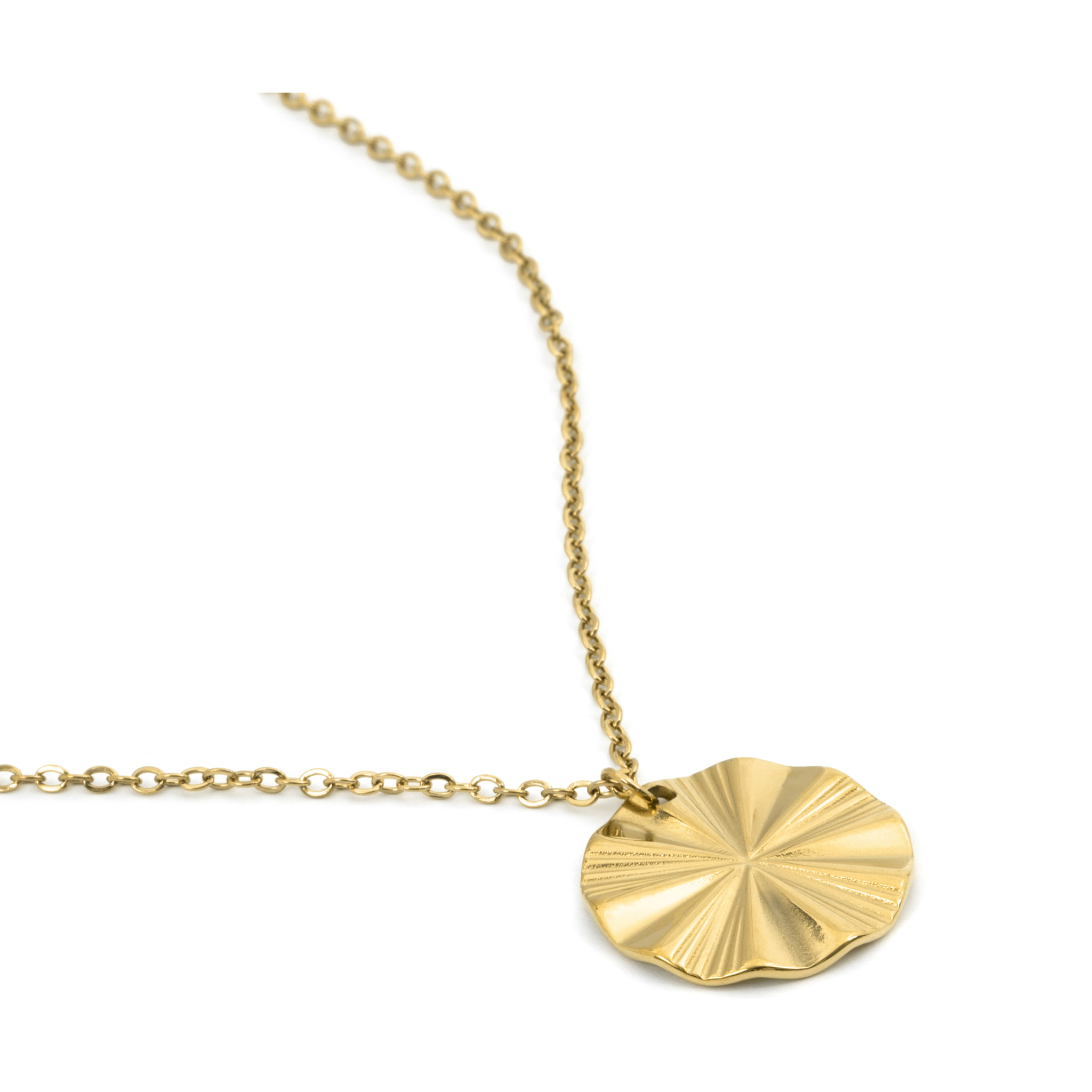 Collar Muegia acabado oro amarillo 18k