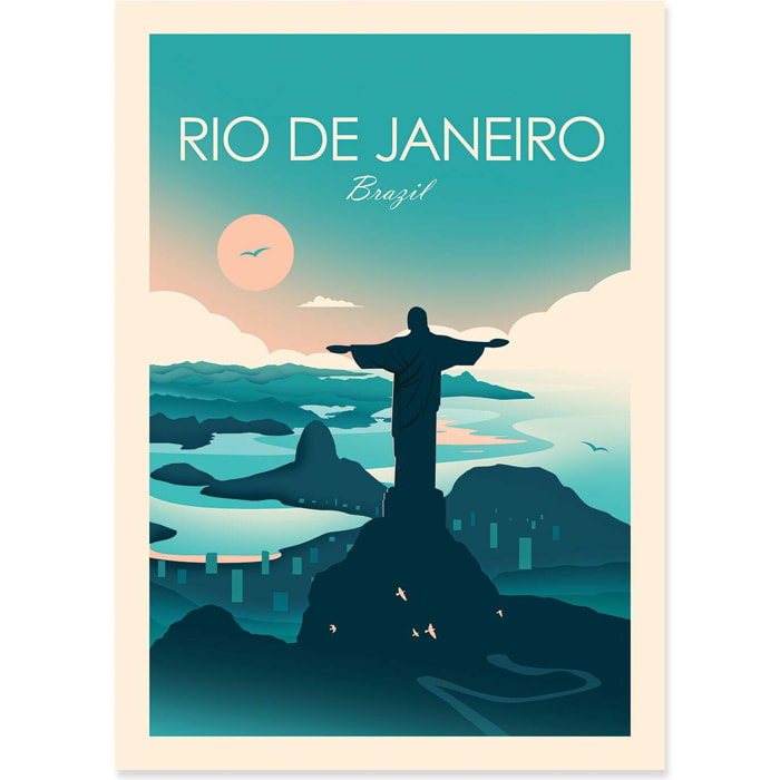 Affiche - Rio de Janeiro - Studio Inception