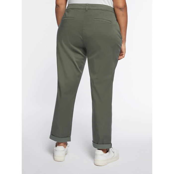 Fiorella Rubino - Pantalones chinos de TENCEL™ - Verde