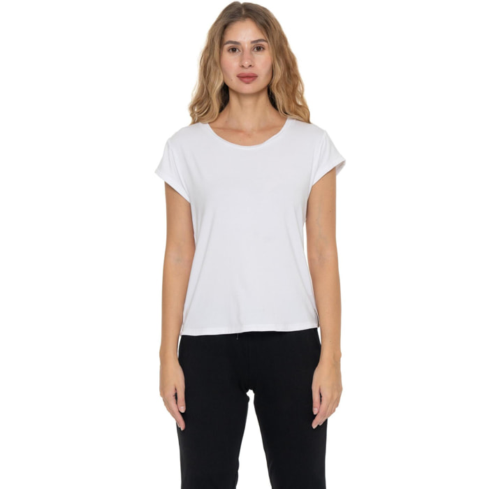 Camiseta de manga corta para mujer Active Gold