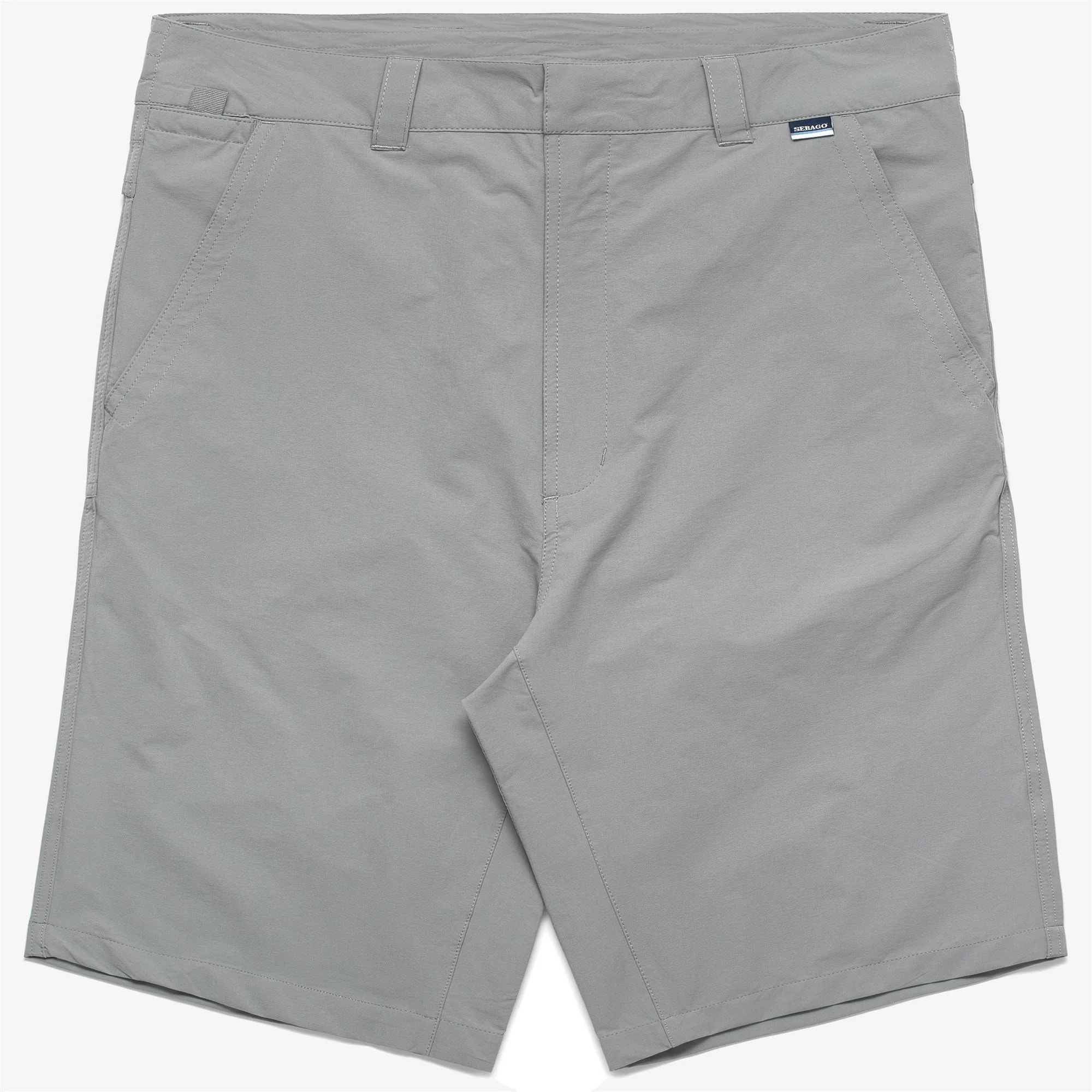 Sebago - Pantaloni Corti Uomo Donna Grigio - Crew Short