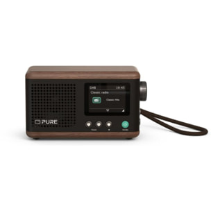 Radio DAB PURE Classic Mini Coffee Black/Walnt