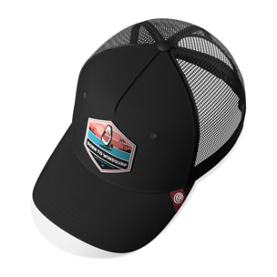 Gorra Trucker Born to Windsurf Azul The Indian Face para hombre y mujer