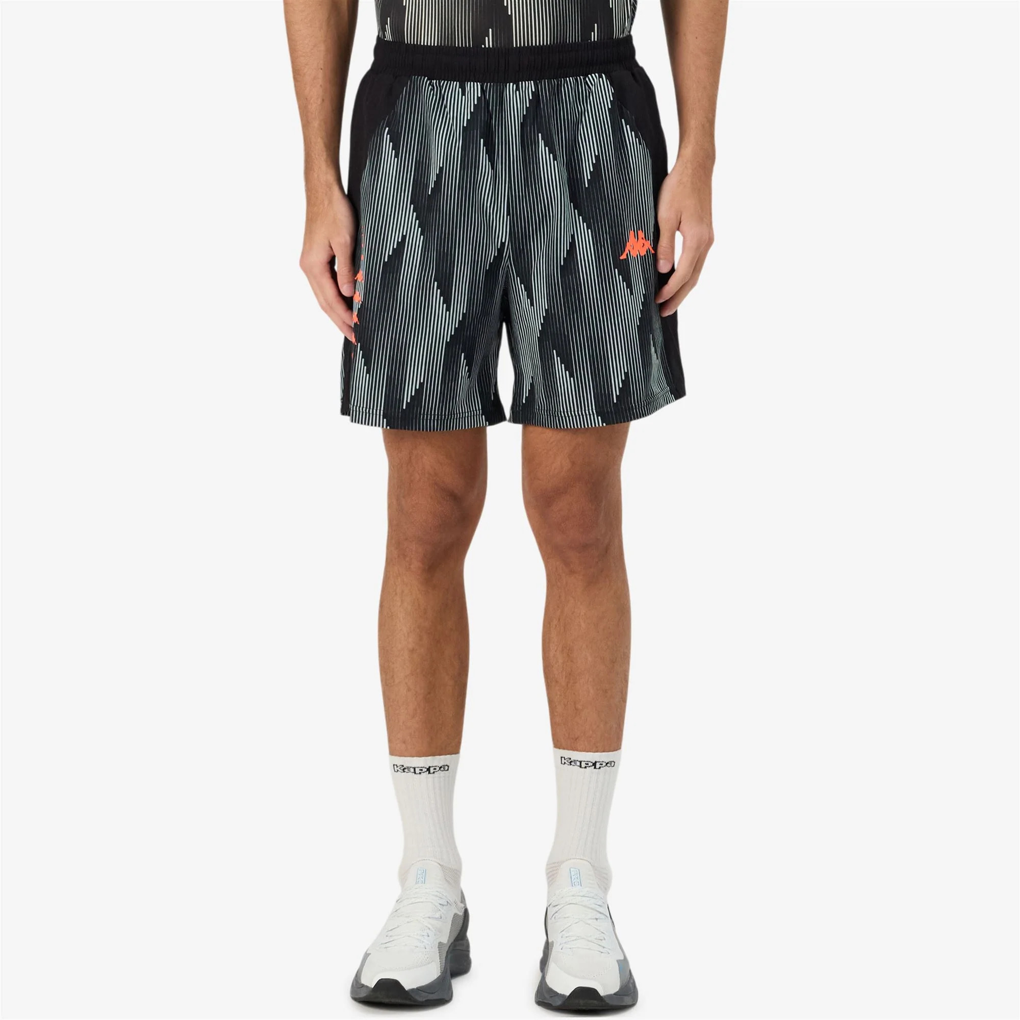 Kappa - Pantaloni Corti Uomo Nero - Kombat Gelmon