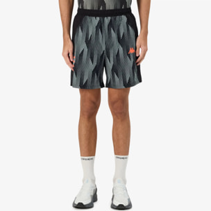 Kappa - Pantaloni Corti Uomo Nero - Kombat Gelmon