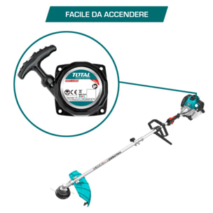 Decespugliatore 42,7cc - 9000 giri