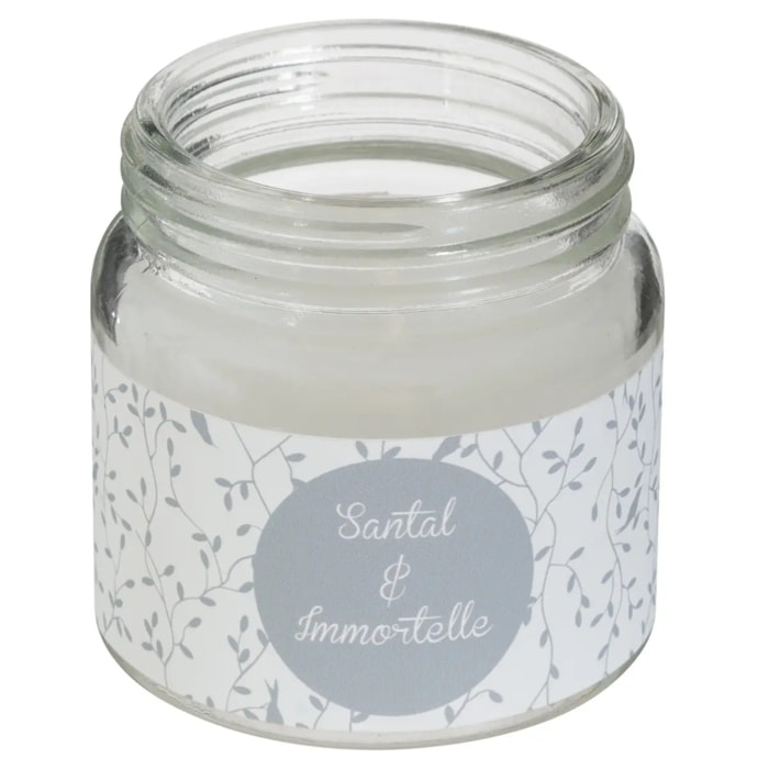 Bougie parfumée santal et immortelle 65g