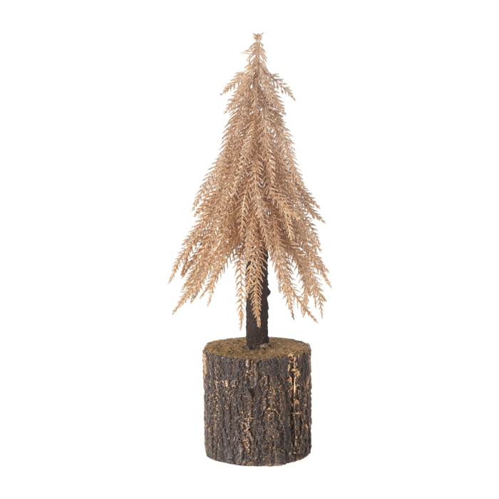 J-Line décoration sapin De Noël - artificiel - cuivre - small