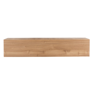 Élément mural TV horizontal en bois clair  L137.5 cm ETERNEL