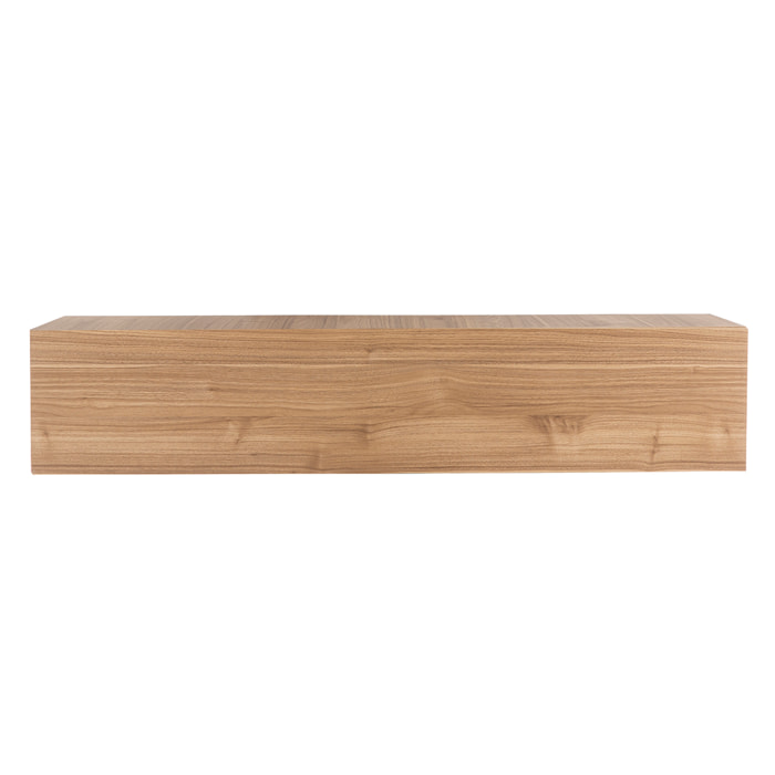Élément mural TV horizontal en bois clair  L137.5 cm ETERNEL