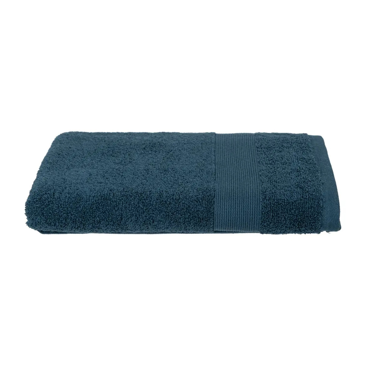 Drap de douche "Praia" en coton 70x130cm bleu égéen