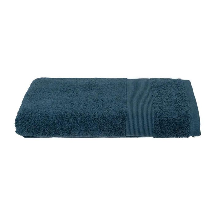 Drap de douche "Praia" en coton 70x130cm bleu égéen