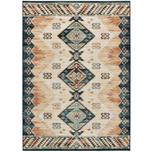 ANTALIA Alfombra estilo Ã©tnico de pelo corto multicolor, varias medidas disponibles
