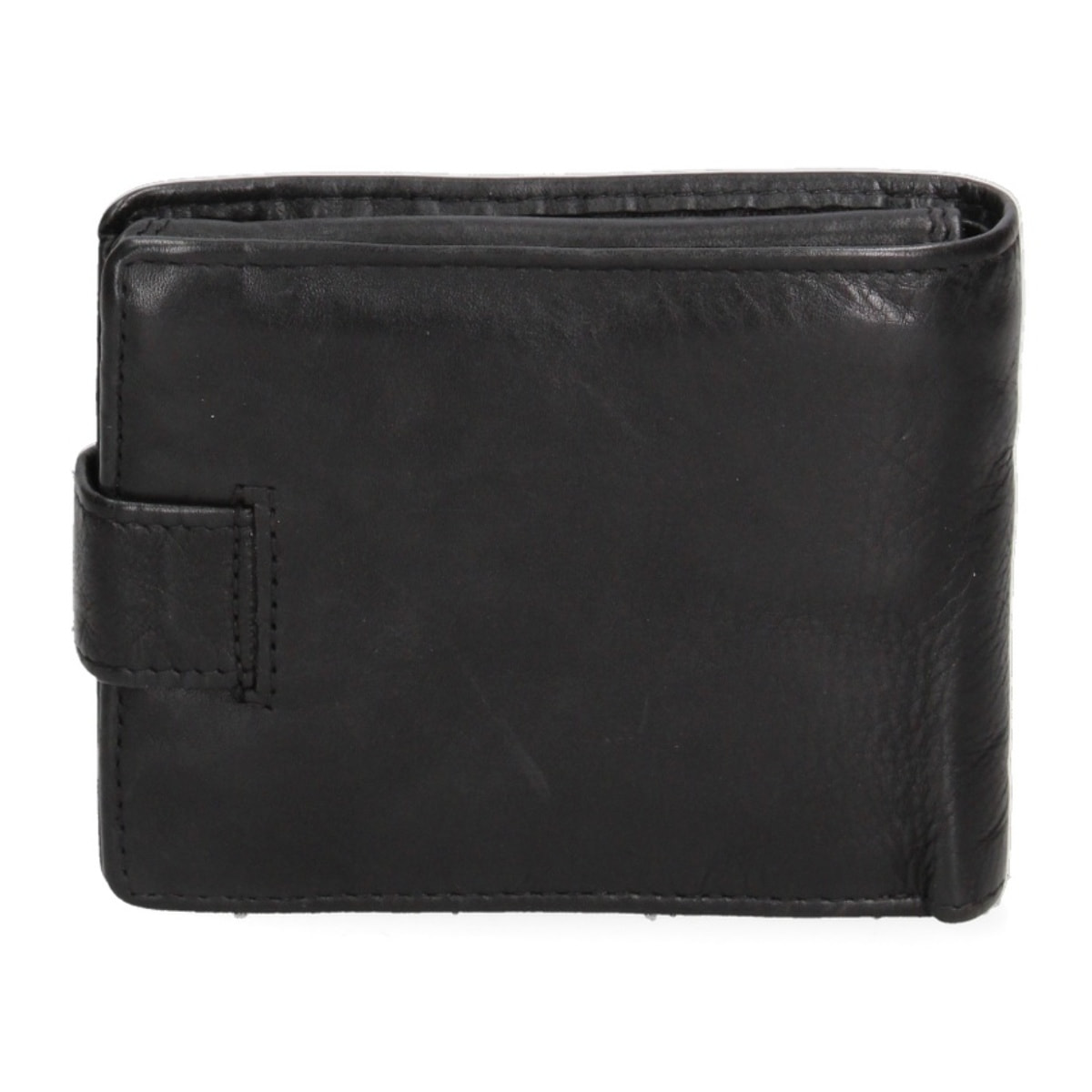 Portafoglio uomo in vera pelle - Modello False - Casual - 12.5 x 10.0 x 2.5 cm