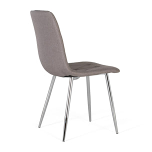 Silla de Tela 57 Cm Estilo Contemporáneo