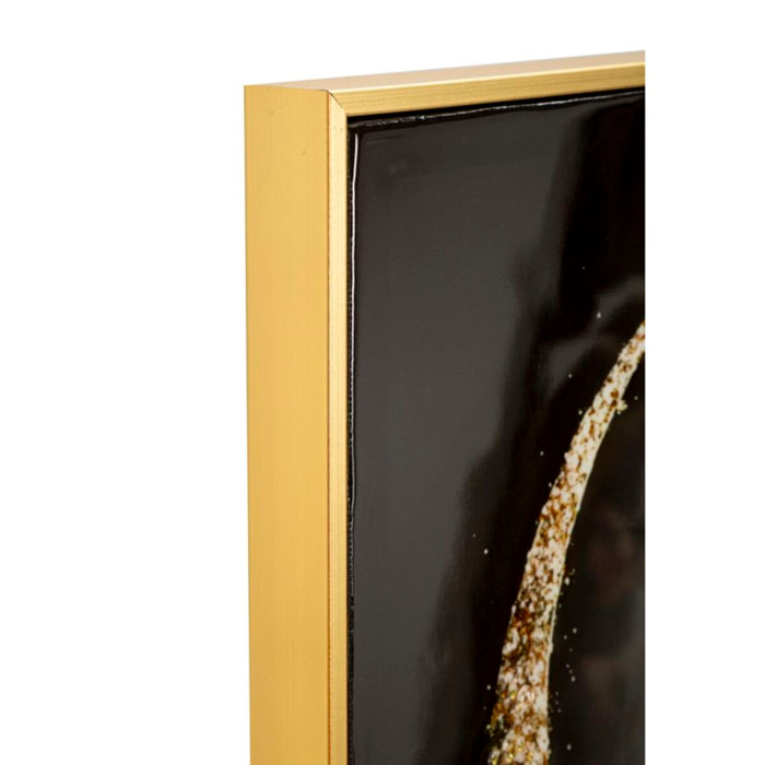 STAMPA DECORATA SU TELA LACCATA C/CORNICE MATERNITY -A- CM 60X3,5
X90