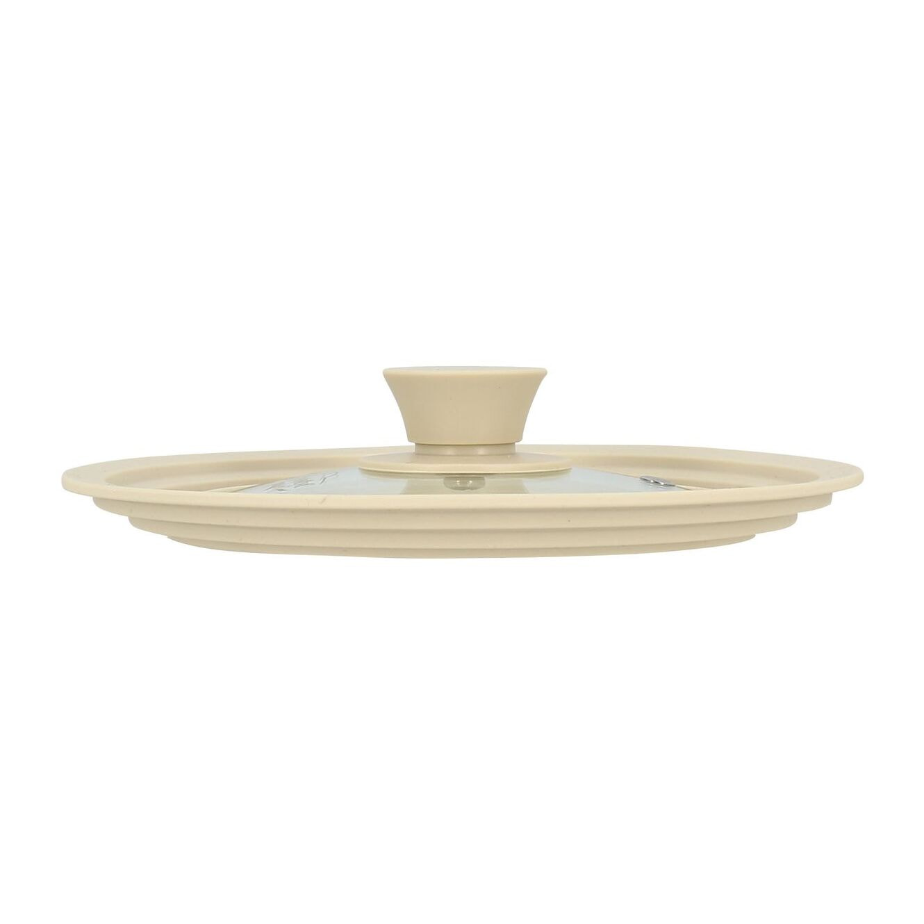 Couvercle multi-taille de 16 cm à 20 cm en verre trempé et silicone