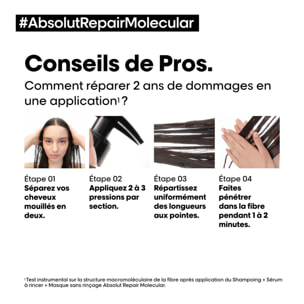 Série Expert Absolut Repair - Sérum à rincer - tous types de cheveux abîmés