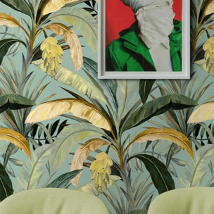 Carta da Parati Foresta Tropicale Verde