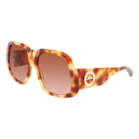Longchamp - lunettes de soleil - marron - Couleur des verres : marron - indice solaire : protection