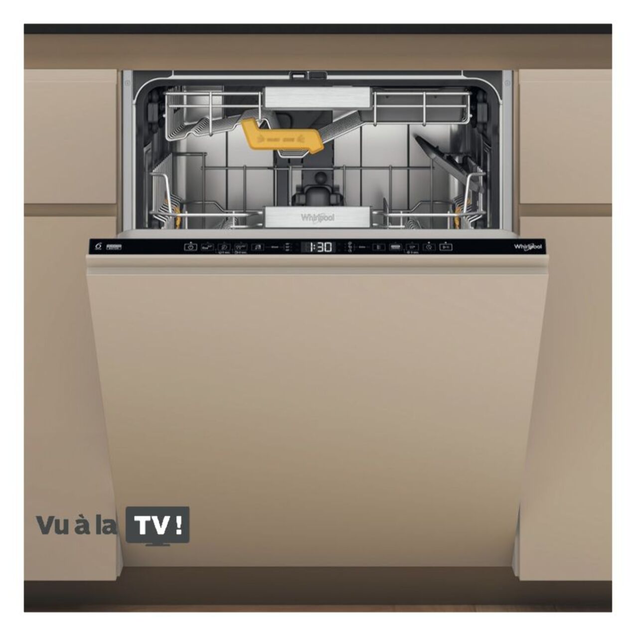 Lave vaisselle encastrable WHIRLPOOL W8IHT40T Maxispace SpaceClean