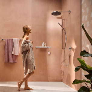 Douche de tête Pulsify 260 1 jet EcoSmart, Chromé