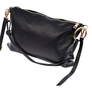 Bellusco Bolso de hombro Mujer. Piel auténtica Dollaro.