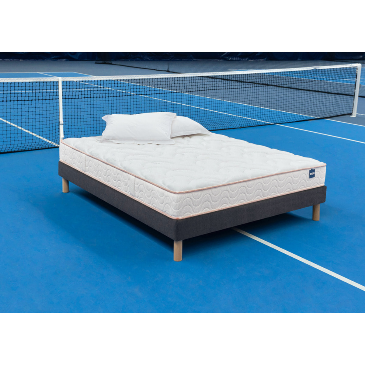 Ensemble LE 5EME SET 2 places| Matelas H 21cm avec sommiers ferme |confort ferme