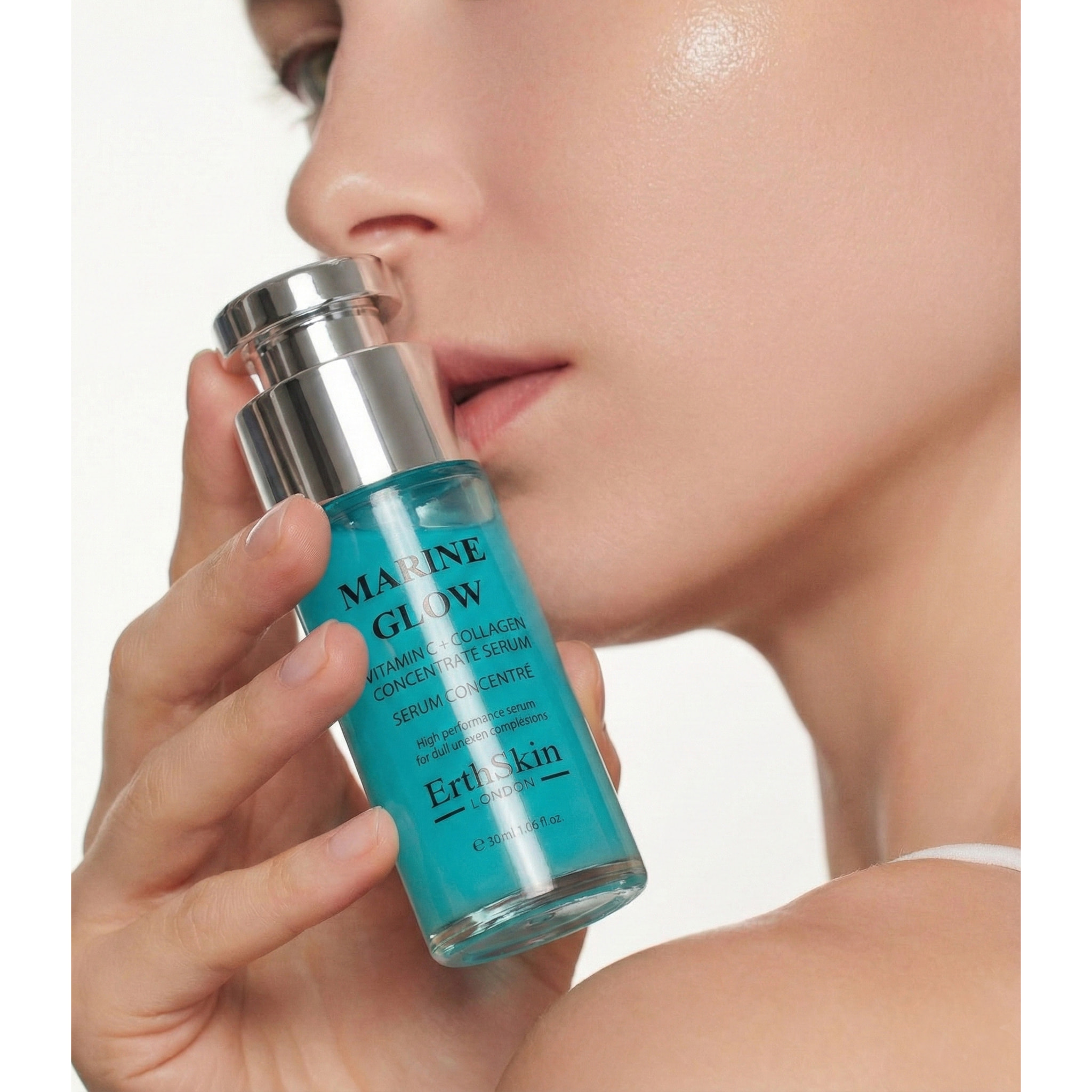 Concentrado de suero de vitamina C y colágeno Marine Glow