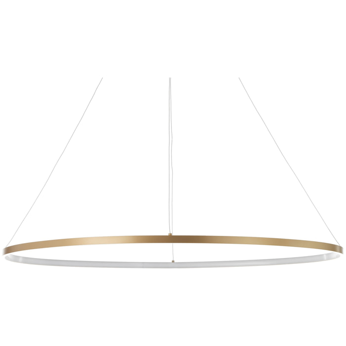 Oresteluchetta Lampadario OVAL INDEE GOLD multicolore